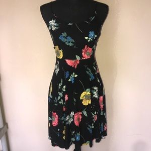 Floral print dress
